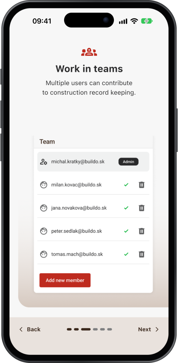 Onboarding: a whole team on one diary